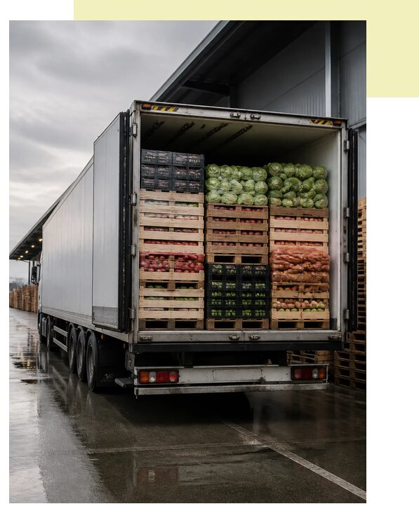 Перевозка плодоовощной продукции в Ахтубинск по цене от 5178 р. | Агросервис-Хтб