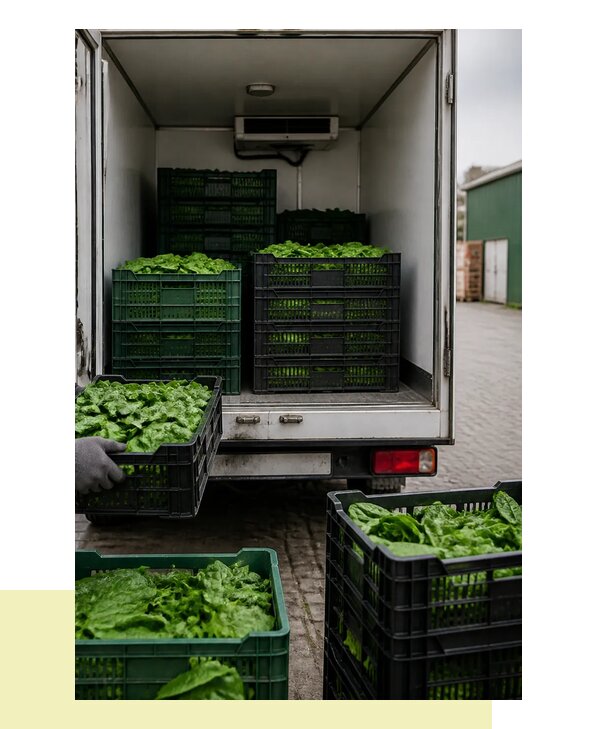 Перевозка шпината в Ахтубинск с сохранением свежести продукции